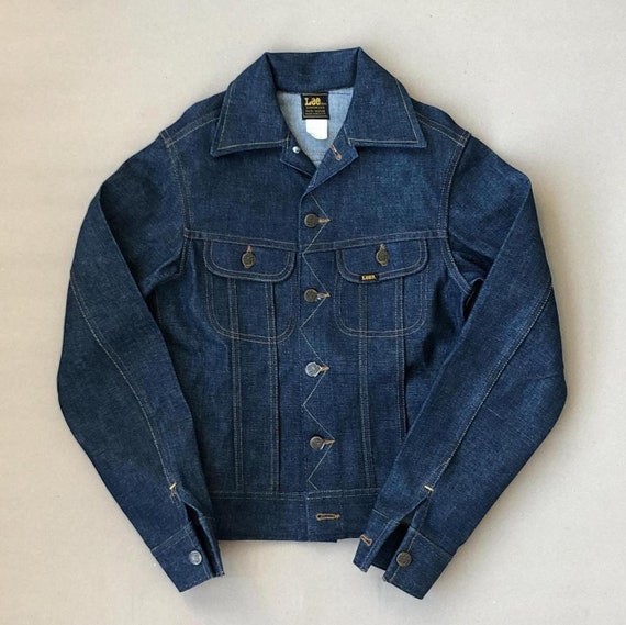 70s〜80s Lee Riders デニムジャケット 70s Deadstock Lee Riders Raw Jean Jacket 32 / XS - S, Sanforized