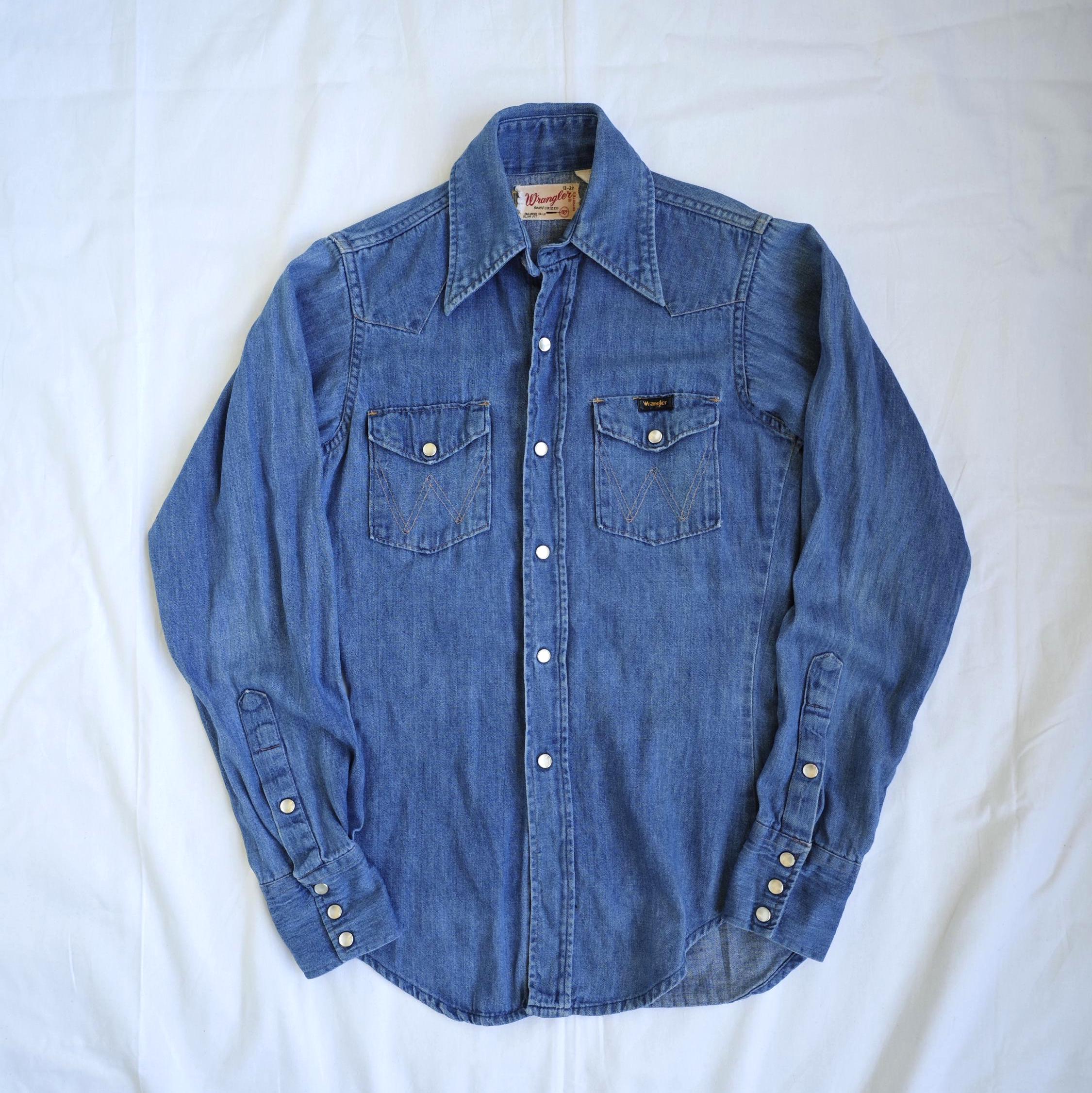 70s wrangler shirt - Etsy 日本