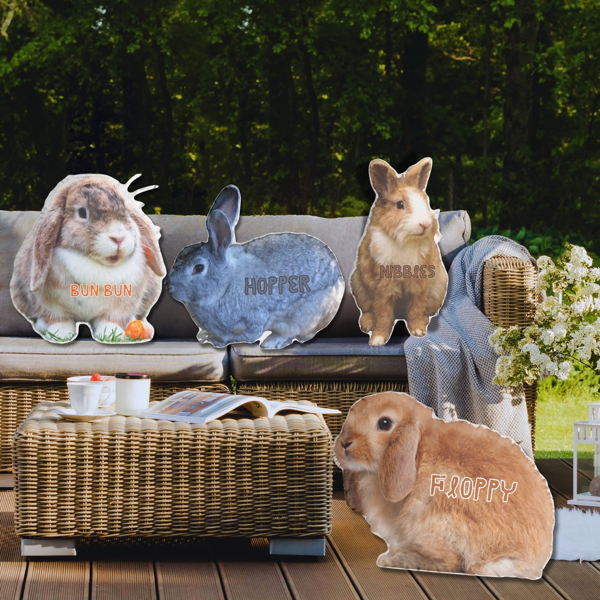Rabbit pillow pet online