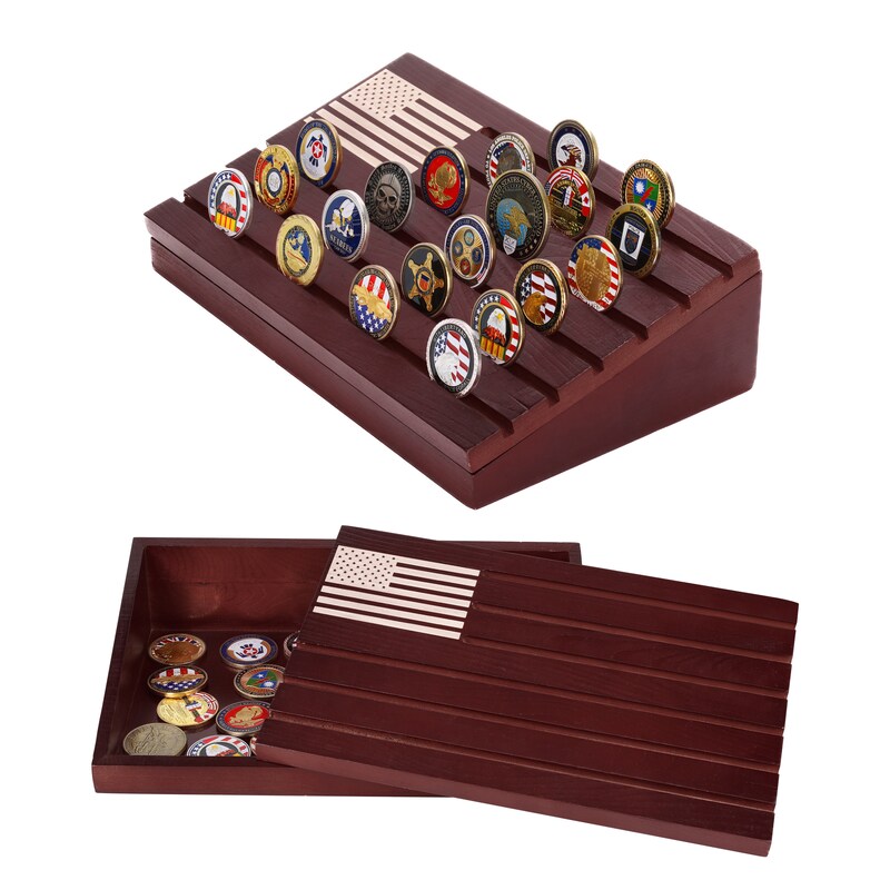 Challenge Coin Display - Etsy