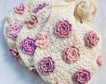 Handmade Floral Market Bags, a beautiful Mother's Day gift