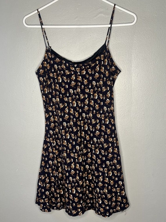 Vintage Y2K 90s Stepping Out Slip Dress Floral Min