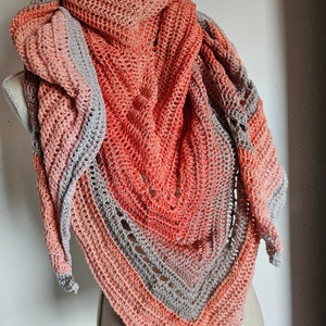 Tunic/triangular scarf peach dream image 5