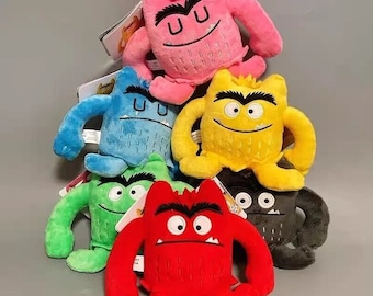 Het Color Monster Emotion-knuffel voor baby's