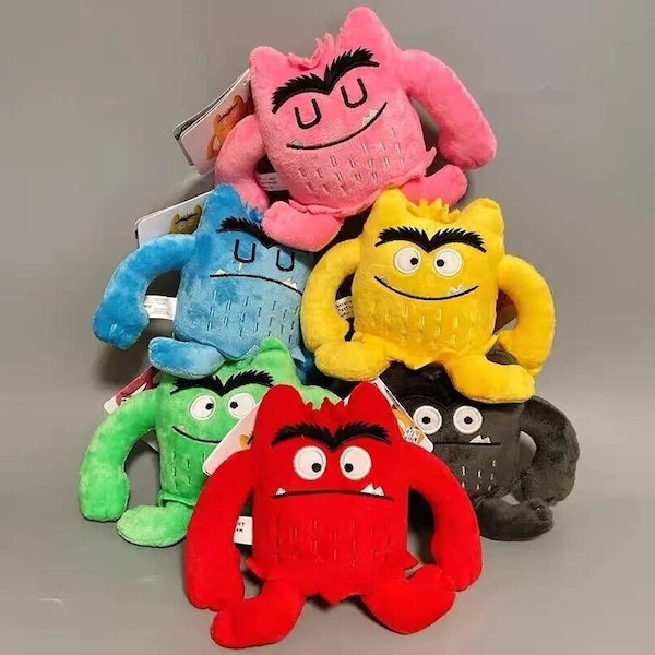 The Color Monster Emotion Peluche pour bébés enfants