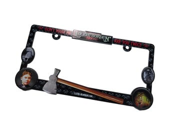 Official Lizzie Borden House License Plate Holder Frame