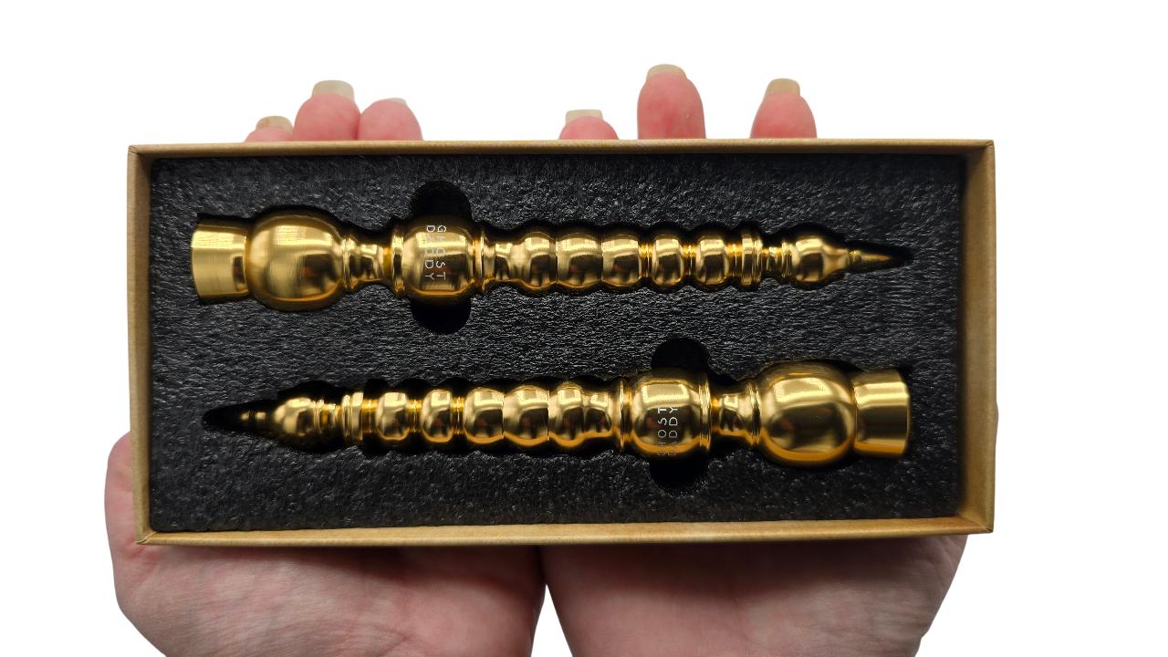 Genuine Copper Dowsing Rod Set - Tool for Ghost Hunting and Paranormal Investigations | Halloween Gadget | Gothic Home Decor | Spooky Tools
