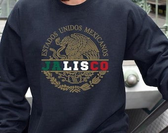 Escudo de Mexico Tricolor Hoodie, Custom Shirt with the name of the State of Mexico, Custom Last name Sweatshirt, Custom Mexico Shirt