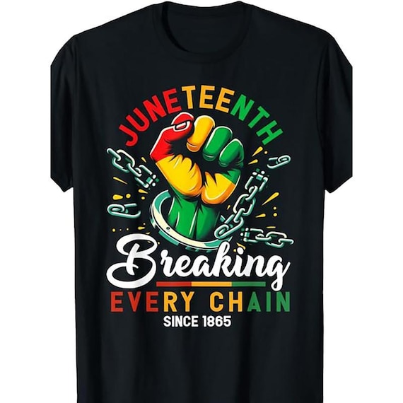 Juneteenth T-shirt Mens, African American Freedom 1865 Novelty Sweatshirt, Mens T-shirt, Everyday Wear and Holiday Style Hoodie