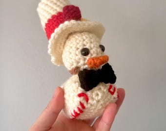 Lucifer (Hazbin Hotel) Rubber Duck Inspired Crochet Amigurumi | Lucifer Duck with Red Accents on Wings | Crochet Rubber Duck