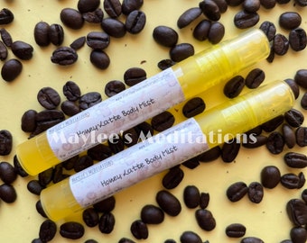 Honey Latte Body Mist - Cafe in der Flasche, perfekter Herbstduft