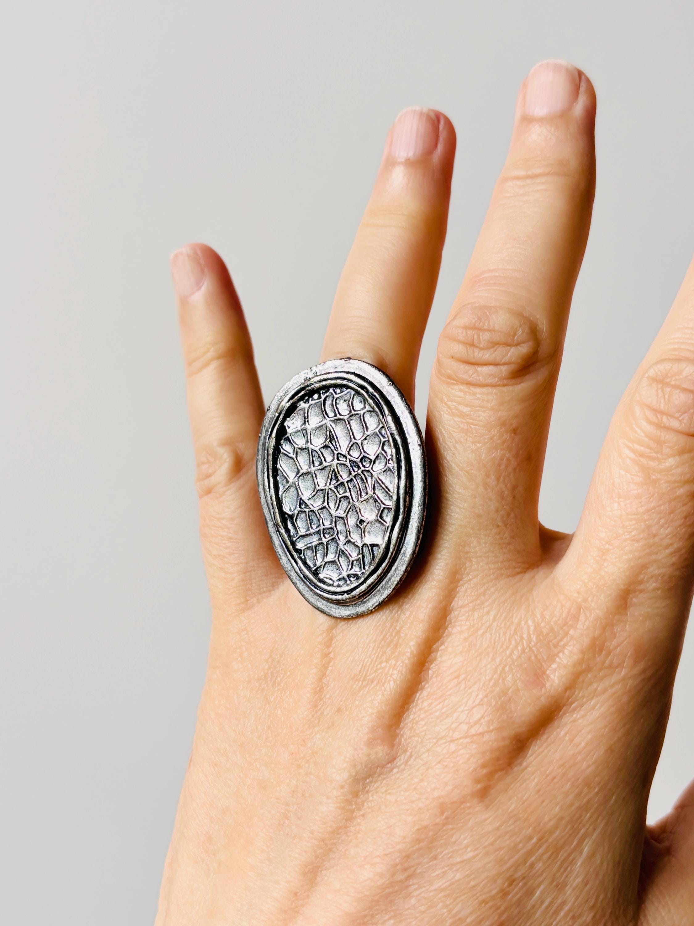 1970's Silver Ring - Etsy Australia