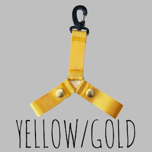 Yellow Cheer Pom Holder Bag Strap QTY 1 – Cheerleading, Dance Pom Clip