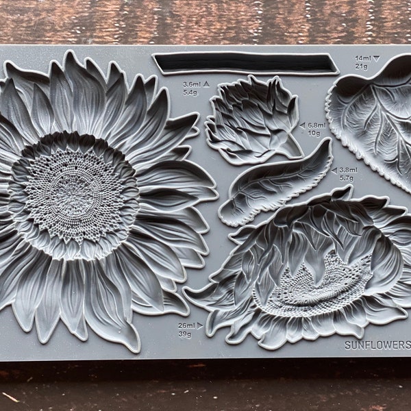 Sunflower IOD Mould