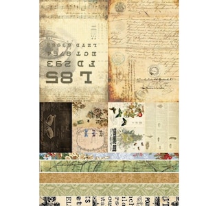 Junk Journal Project Blocks