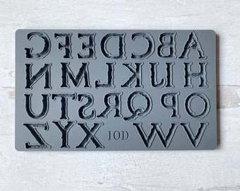 Victoria Text IOD Mould