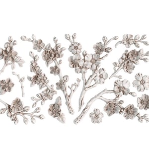 Blossoms IOD Decor Mould