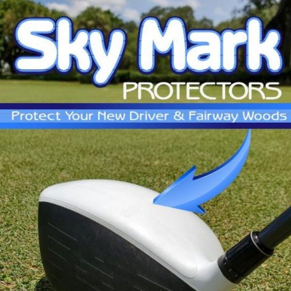 Golf Club Sky Mark Protectors-Protect Your Driver & Fairway Woods