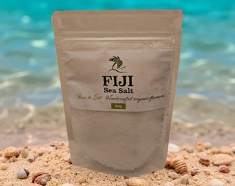 Fiji Fleur de Sel Sea Salt: Hand-Harvested Gourmet Finishing Salt