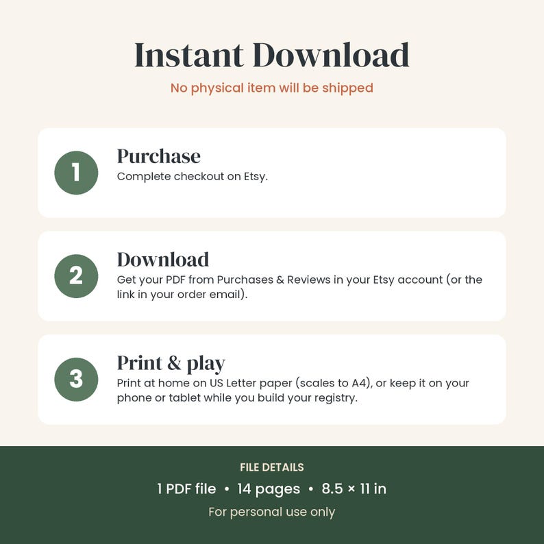 Baby Registry Checklist Printable, Low Tox Must Haves vs Nice to Have, Newborn Essentials List, Hospital Bag Checklist PDF image 7