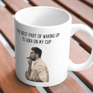 Luka Doncic Mug - The Best Part of Waking Up - LA Basketball Fan Gift -  Ceramic Coffee Cup
