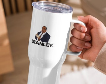 Stanley Hudson - the Office - Travel Cup 25oz Stainless Steel Mug With  Handle - Etsy