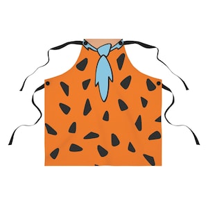 Fred Flintstone Kochschürze | Grillweste für Höhlenmensch-Köche | Prähistorisches Cover Up für Grillen & Kochen | Yabba Dabba Lecker