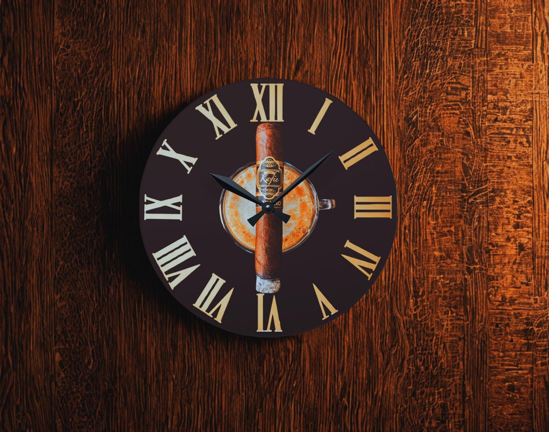 Cigar Wall Clock - Etsy