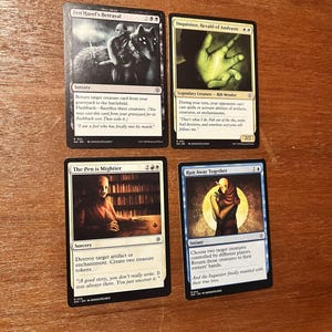 Personalisierte Dragon Age Magic the Gathering MTG Proxy Karten, Art print, fanart, solas, dread wolf, inquisitor