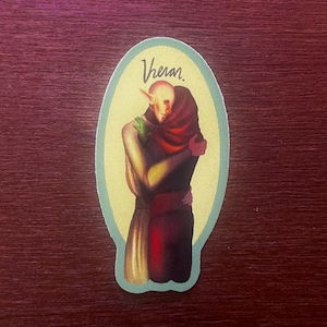 Solavellan Dragon Age Inquisition Veilguard Sticker Solas Lavellan