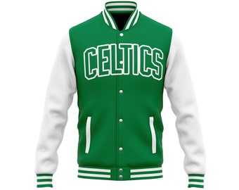 Boston Varsity Jacket - Handmade Jacket