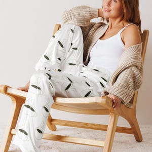 Coffee Lovers Pajama Set: Cozy Lounge Wear - Tank Top & Pants