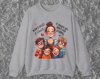 Special Moms Rules - Unisex Heavy Blend™ Crewneck Sweatshirt