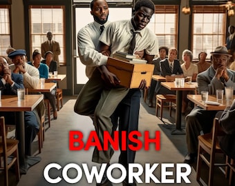 Banish Coworker Spell - A spell to banish a co-worker, get them fired spell, job loss spell, bad coworker, karma spell, work spell, hex