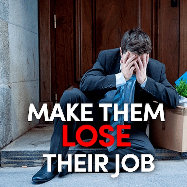 Make Them Lose Their Job Spell - A spell to make them lose their job, lose job spell, financial despair spell, fired from job spell
