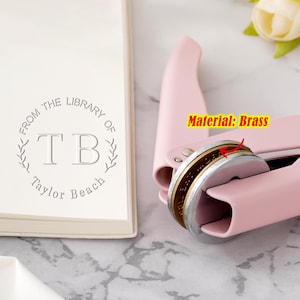 Timbro per libri personalizzato • Timbro per libri personalizzato • Timbro per biblioteca • Timbro per libri dalla biblioteca di • Regalo per gli amanti dei libri