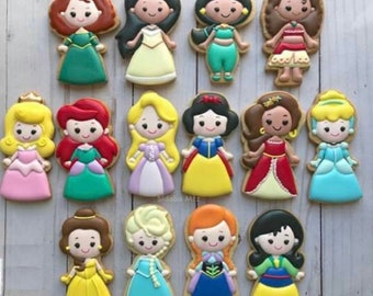 Cute Cartoon Magical Princess Cookie Cutters