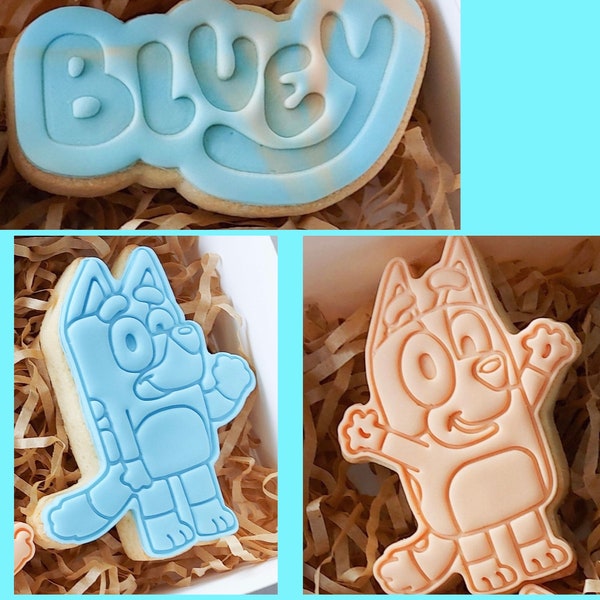 Bluey Themed 3D Printed Cookie Cutters