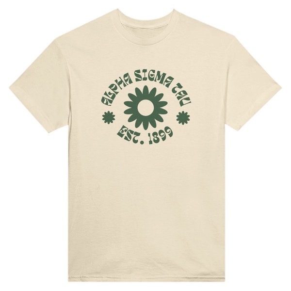 Alpha Sigma Tau Flower T-shirt