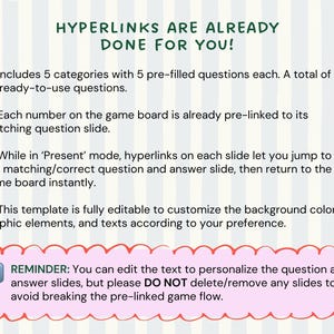 Bachelorette Jeopardy Party Games for Hen Party Editable Bridal Jeopardy Powerpoint Games in Canva Jeopardy Fun Bridal Shower Games Hen Do image 8