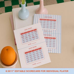Bachelorette Jeopardy Party Games for Hen Party Editable Bridal Jeopardy Powerpoint Games in Canva Jeopardy Fun Bridal Shower Games Hen Do image 5