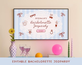 Junggesellinnenabschied-Quizspiele: Bearbeitbare Spiele für den Junggesellinnenabschied in Canva