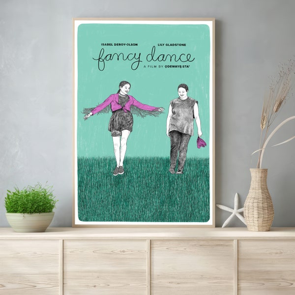 Fancy Dance Movie Poster 2024 Film - Room Decor Wall Art - Poster Gift - Canvas Prints