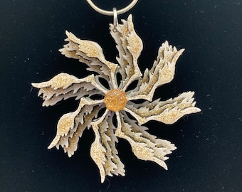 Final Fantasy VIII inspired Shooting Star Necklace Rinoa FFVIII FF8 Final Fantasy Wood Necklace