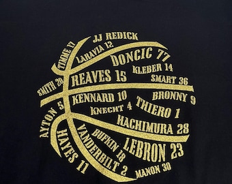 Lakers Inspired Basketball Shirt