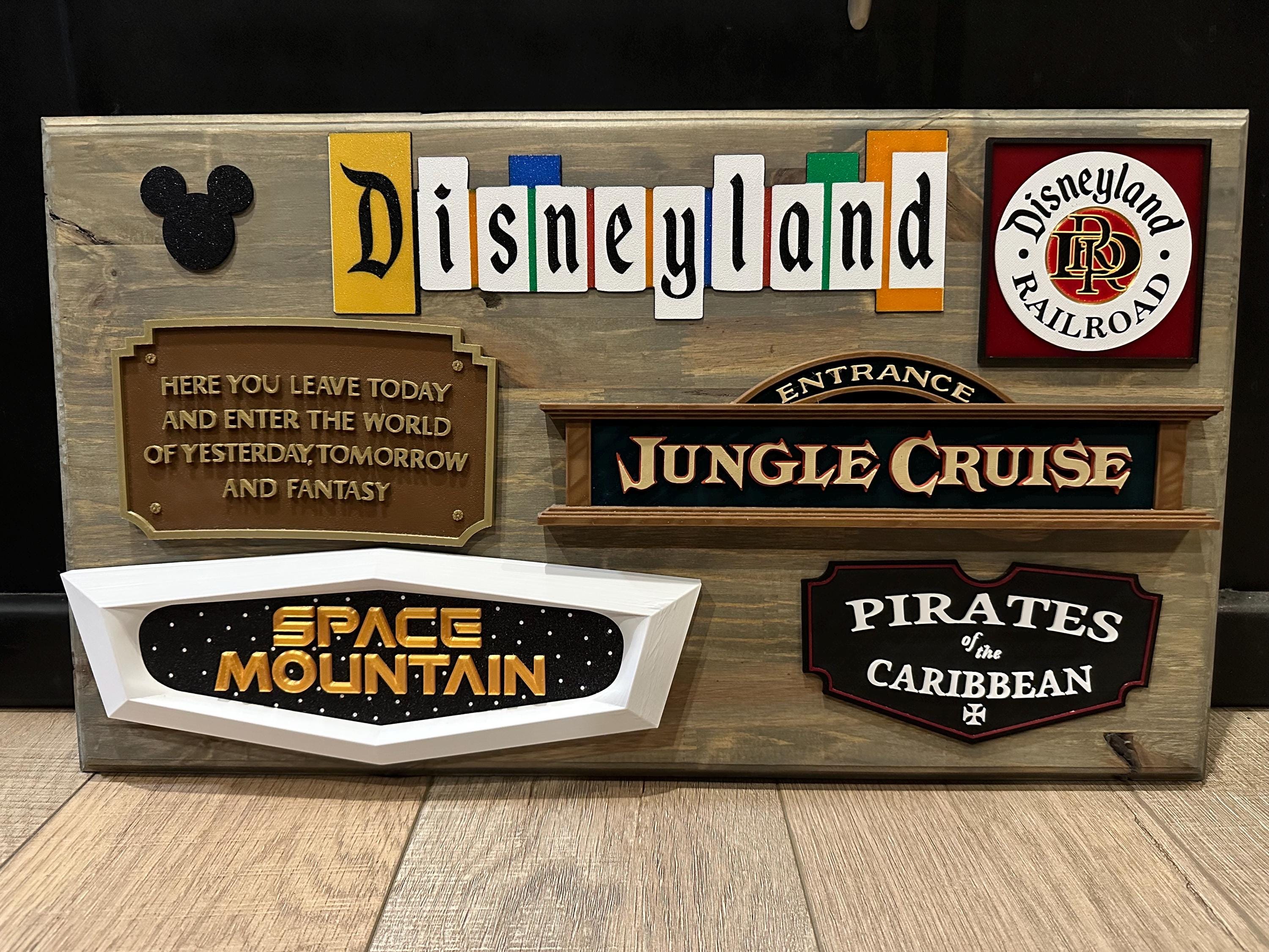 Vintage Disneyland Room Decor - Etsy