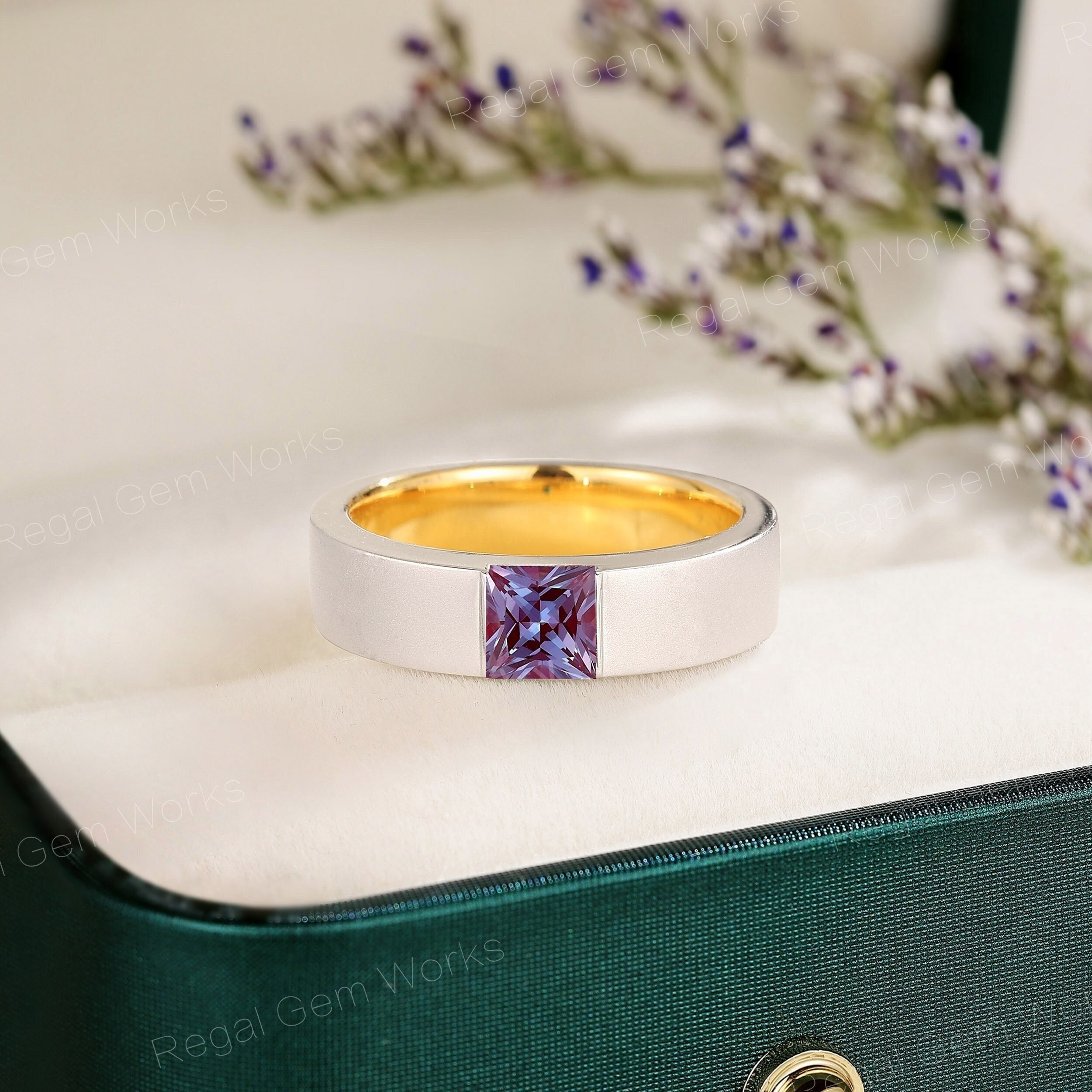 Ring Alt Echt Silber 925 Türkis Stein Feiner Gratis Versand! (Gebraucht