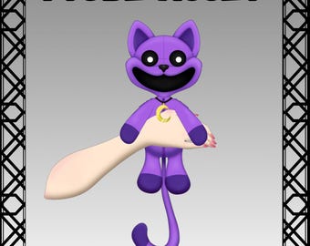Purple CatNap Poppy Playtime / VTuber Asset