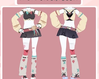Varesa Clothing Genshin Impact {Vroid}