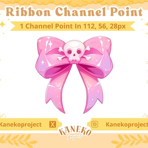 Ribbon Twitch Channel Points, Twitch Channel Point Icon, Twitch Emotes, Stream Emotes, Channel Point Redeem, Flower Stream, Channel Point